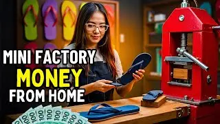 Earn Money with Your OWN Flip-Flop Factory 💸 | Manual & Automatic Machines