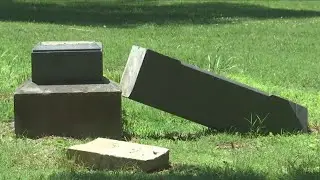 Vandalism at African American cemetery in Henderson Co. investigated