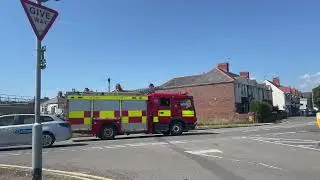 **FIRST CATCH** SWFRS Mercedes DTU in Porthcawl (Gwasanaeth T&acirc;n ac Achub De Cymru)