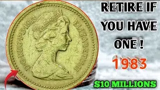 &pound; 10.000.00 ULTRA RARE ONE POUND QUEEN ELIZABETH ? MOST VALUABLE ERROR COINS.U.K WORTH BIG MONEY!