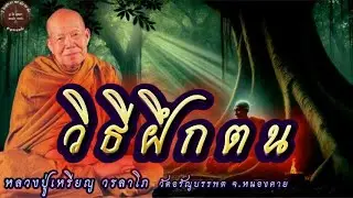 วิธีฝึกตน เสียงธรรมเทศนา หลวงปู่เหรียญ วรลาโภ  #ธรรมะ #สมาธิ #หลวงปู่เหรียญ