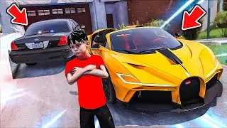 اللي باعه البوقاتي طلع اكبر مجرم مطلوب !! || GTA V