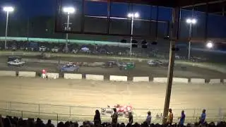 Midland County,Michigan Fair 2017 USA  Autocross derby feature