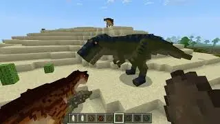 Dinosaur ADDON in Minecraft PE