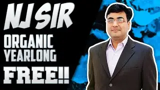 NJ SIR JEE (ORGANIC) YEARLONG LECTURES FREE 🔥🔥🔥 || ETOOS KOTA LECTURES FOR FREE ||