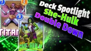 Titania She Hulk Double Down - Explosive Turn 6 - Marvel Snap Series 4 Guide