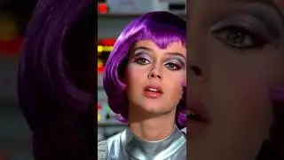 The Iconic Purple Wig! 💜 Lt. Ellis (UFO 1970) #SciFi #Shorts