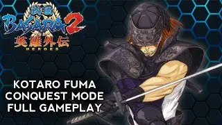 Basara 2 Heroes - Kotaro Fuma Conquest Mode Full Gameplay