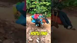 Zobaczysz ten pojazd tylko na Filipinach #philippines #pinoy #skylab #habalhabal #motocycle