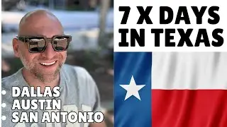 7 x Days in TEXAS USA - San Antonio, Austin & Dallas 🇺🇸