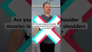 How To Target Rounded Shoulders: Stabilize Your Back And Hips #correctiveexercise