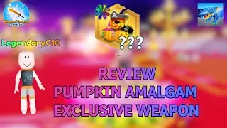 Review EXCLUSIVE WEAPON Pumpkin Amalgam in Weapon Fighting Simulator
