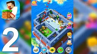 Tower Craft 3D - Idle Block Building Game - Gameplay Walkthrough Part 2 (Android,iOS)