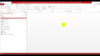 MS Access Table Creation, Form Creation, Query Creation, Report Creation in English and Tamil