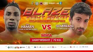 MMA - Lorenzo Geminiani (Usil) vs Yaou Haman (X1 Boxing Genova)