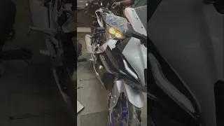 10R mirror on Yamaha R15M #yamaha #yamahar15 #r15v4 #r15modification