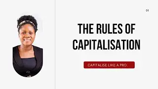 THE RULES OF CAPITALISATION || Capitalise like a pro. #learnenglish #capitalisation #capitalization