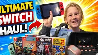 🎮 MASSIVE Nintendo Switch Collection! Games, Controllers & More! 🔥
