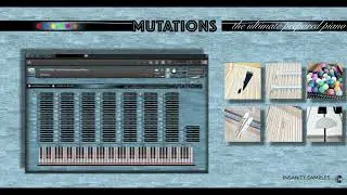 MUTATIONS - Contextual Demo 1 - Heavily Prepared - Kontakt Instrument Prepared Piano