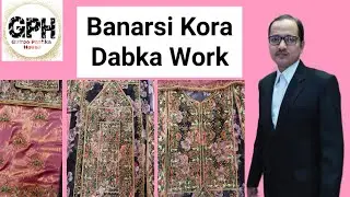 Banarsi Kora Dabka Work | Gulroo Pashka House | GPH