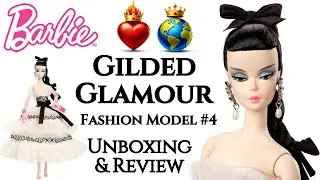 🎀 POZŁACANY GLAMOUR lub POZŁACANE NERWY 💎 Silkstone Barbie Fashion Model 4 👑 ECW 🌎 UNBOXING I REC...