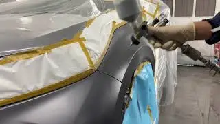 ANI 200 HPLV BLACK CLICK - Professional paint spray gun for painting your car!