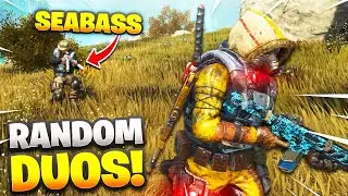Случайные дуэты CoD BLACKOUT | Встретили самого крутого случайного участника и принесли ему перву...