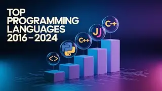 Top 10 Programming Languages (2016&ndash;2024) &mdash; Data Visualization