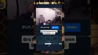 Bro fell asleep and won $10 million #gambling #stake #trending #jackpot #viral #keno #mines #casino
