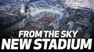 ✈️ 🏟️ FLY OVER SPURS NEW STADIUM!