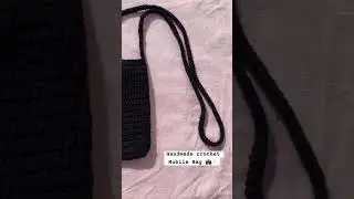 Handmade crochet 🧶 mobile Bag #handmade #choosehandmade #crochet #mobilebag #bag