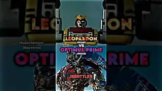 Leopardon vs Optimus Prime