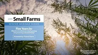 Five Years In: Industrial Hemp in Kentucky, Thursday, February 7th, 2019