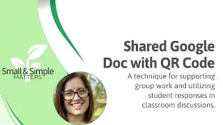 Creating a Shared Google Doc and QR code