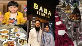 Hadi's Birthday Vlog at Baba tikka | Best Buffet at Baba Tikka Restaurant | AP Ka Kitchen by Rizwana