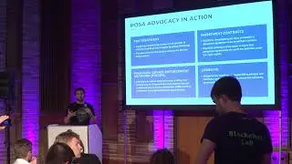 Ryon Nixon Presents Proof of Stake Alliance at Web3 Summit 2019
