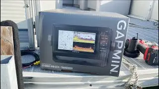 forgot about this video. lol. Garmin Install on Pontoon