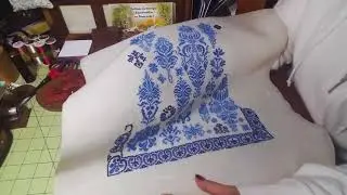 ~ 65. Вышивка крестом ✂ Мои текущие процессы.