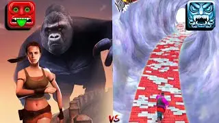 Tomb Runner vs Lost Temple Castle Frozen Run - Android Game