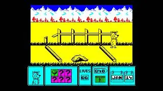 Yogi Bear 4K Walkthrough, 1987, ZX Spectrum, RZX Archive