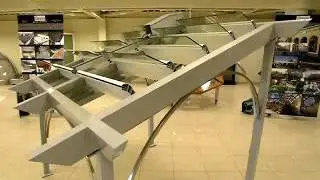 Aluminum-lexan waterproof shading system 
