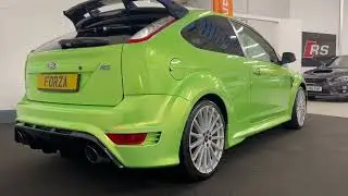 * 1 OWNER FROM NEW * 2010 FORD FOCUS RS MK2 2.5, ULTIMATE GREEN, UNTOUCHED, FORZALINE LTD