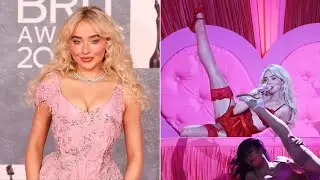 Sabrina Carpenter SHOCKS Viewers With Risqu&eacute; Brit Awards Performance