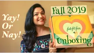 FAB FIT FUN UNBOXING | Fall 2019 | Honest Review | Not Sponsored