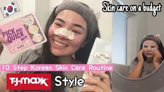 10 step Korean skin care routine tjmaxx *STYLE*