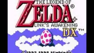 Legend of Zelda Links Awakening (GBC) Intro