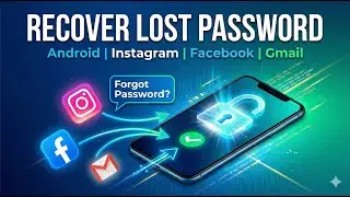 How to Recover Lost Password on Android || Instagram || Facebook || Gmail