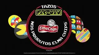 Cole&ccedil;&atilde;o Tazos PAC-MAN | 2020 | Salgadinho ELMA CHIPS