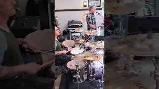 U2 drum cover 🥁🎹🎤 #rock #drums #shorts #keyboard
