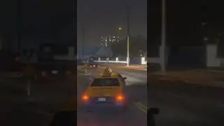 GTA 5 Playstation 5 gameplay taxi job (he ran away without paying) waiting for #gta6